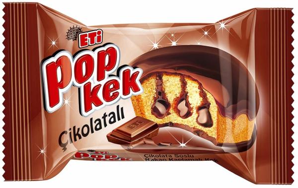 ETi - Popkek Çikolatalı Kek 60g